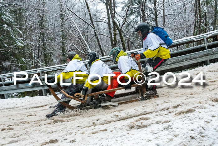 53. Hornschlittenrennen Partenkirchen, 06.01.2024