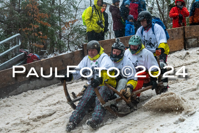 53. Hornschlittenrennen Partenkirchen, 06.01.2024