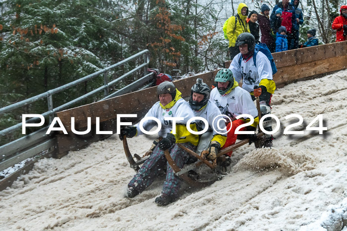53. Hornschlittenrennen Partenkirchen, 06.01.2024