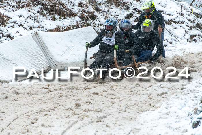 53. Hornschlittenrennen Partenkirchen, 06.01.2024