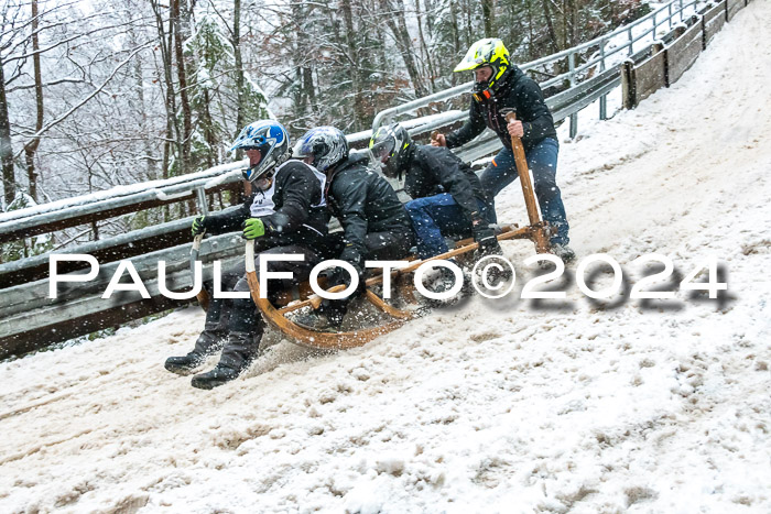 53. Hornschlittenrennen Partenkirchen, 06.01.2024