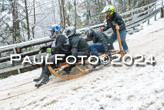 53. Hornschlittenrennen Partenkirchen, 06.01.2024