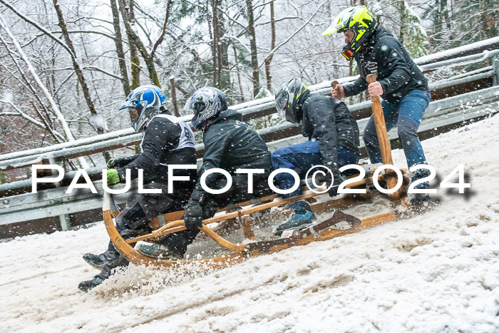53. Hornschlittenrennen Partenkirchen, 06.01.2024