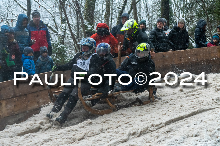 53. Hornschlittenrennen Partenkirchen, 06.01.2024