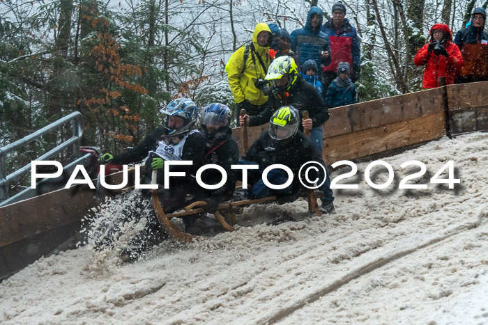53. Hornschlittenrennen Partenkirchen, 06.01.2024