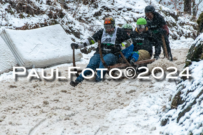 53. Hornschlittenrennen Partenkirchen, 06.01.2024