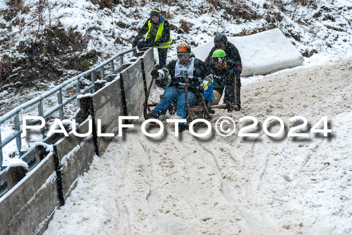 53. Hornschlittenrennen Partenkirchen, 06.01.2024