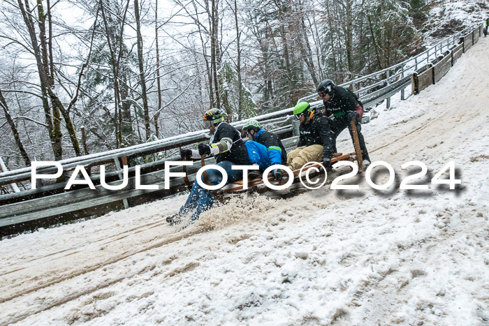 53. Hornschlittenrennen Partenkirchen, 06.01.2024