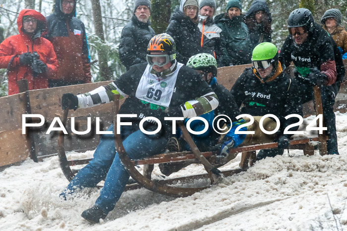 53. Hornschlittenrennen Partenkirchen, 06.01.2024