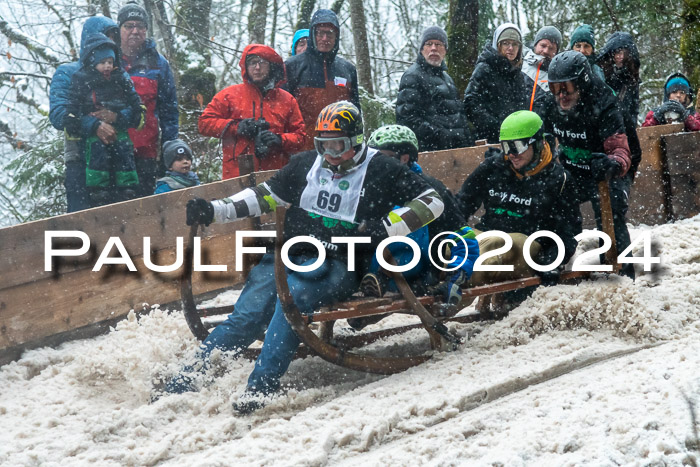 53. Hornschlittenrennen Partenkirchen, 06.01.2024