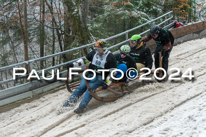 53. Hornschlittenrennen Partenkirchen, 06.01.2024