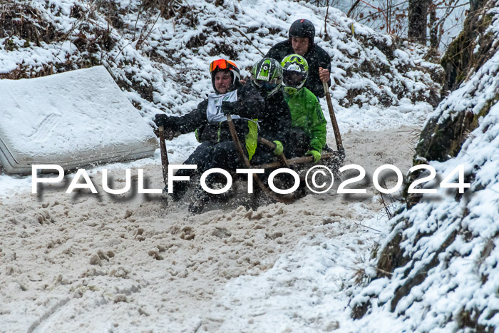 53. Hornschlittenrennen Partenkirchen, 06.01.2024