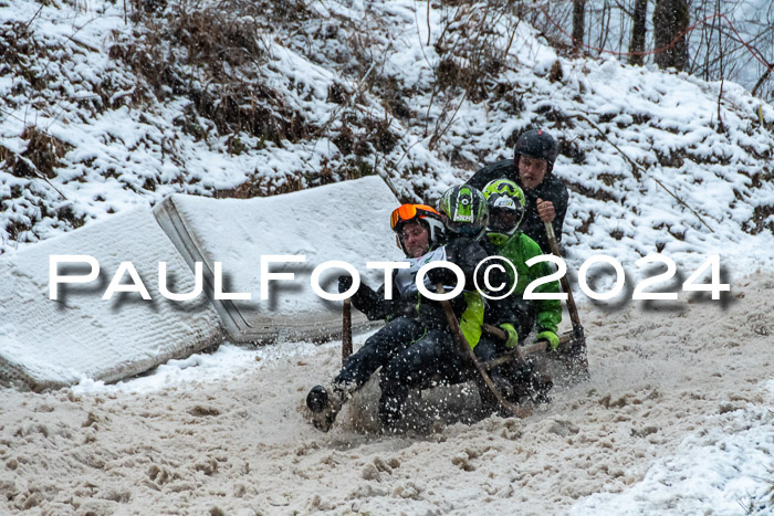 53. Hornschlittenrennen Partenkirchen, 06.01.2024