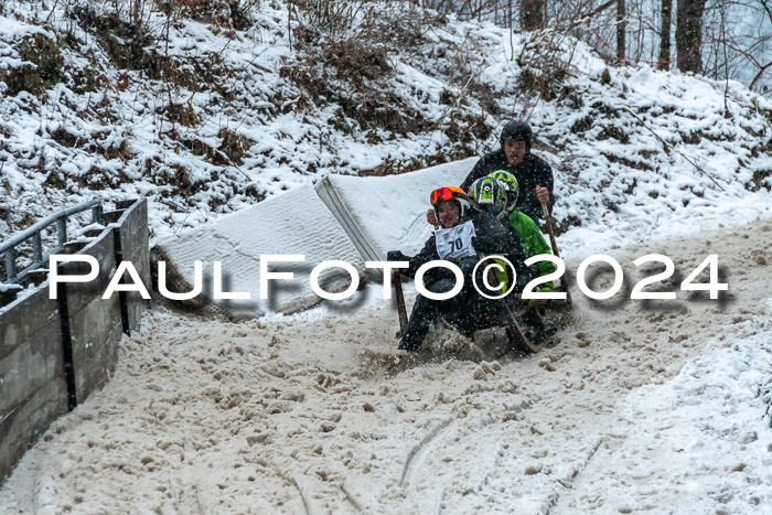 53. Hornschlittenrennen Partenkirchen, 06.01.2024