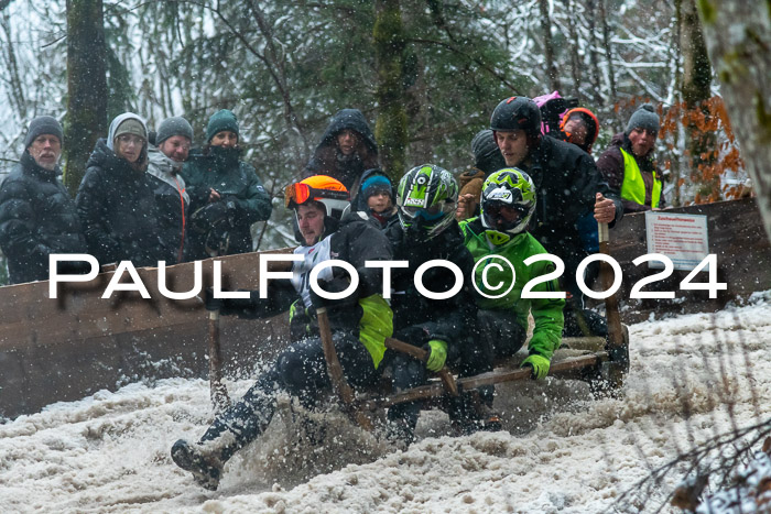 53. Hornschlittenrennen Partenkirchen, 06.01.2024
