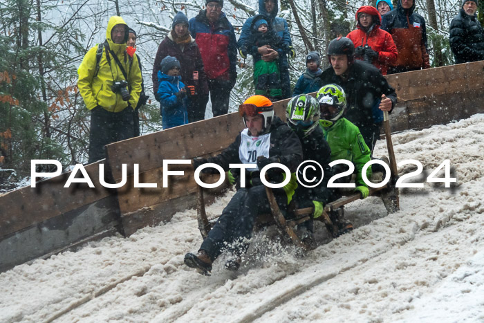 53. Hornschlittenrennen Partenkirchen, 06.01.2024