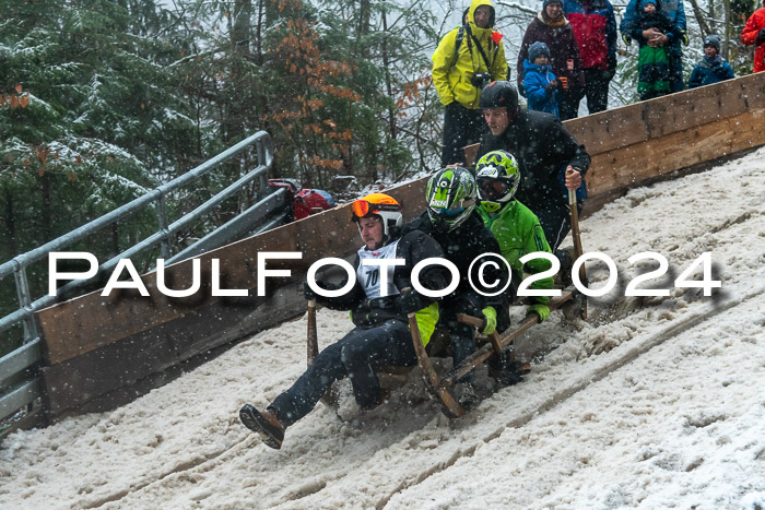 53. Hornschlittenrennen Partenkirchen, 06.01.2024