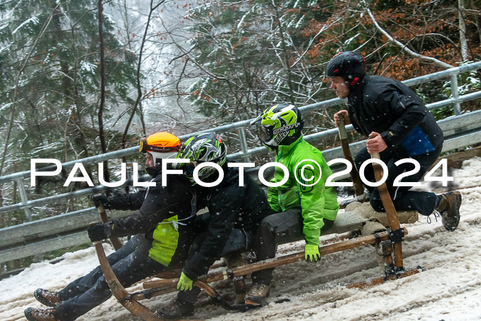 53. Hornschlittenrennen Partenkirchen, 06.01.2024