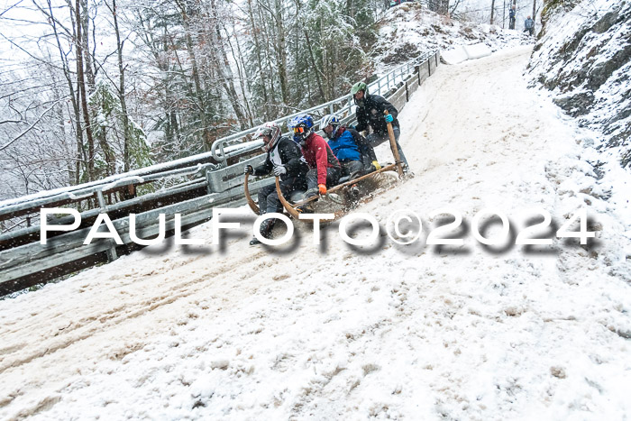 53. Hornschlittenrennen Partenkirchen, 06.01.2024