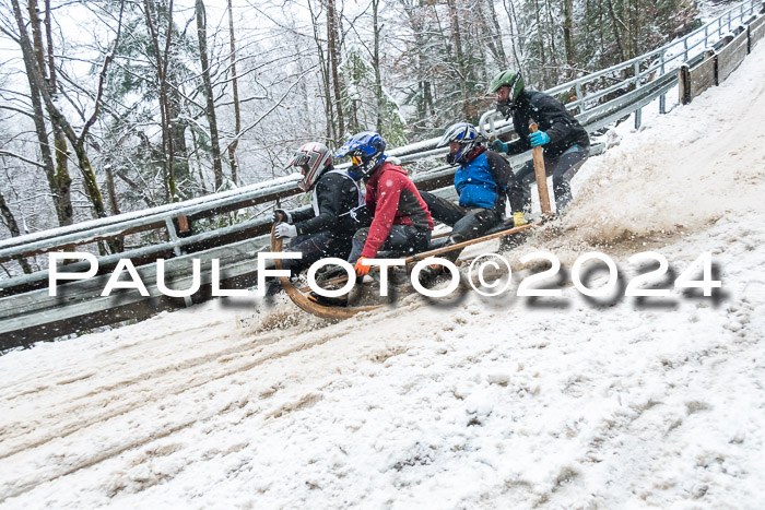 53. Hornschlittenrennen Partenkirchen, 06.01.2024