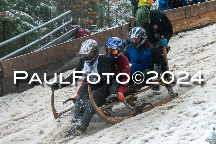 53. Hornschlittenrennen Partenkirchen, 06.01.2024