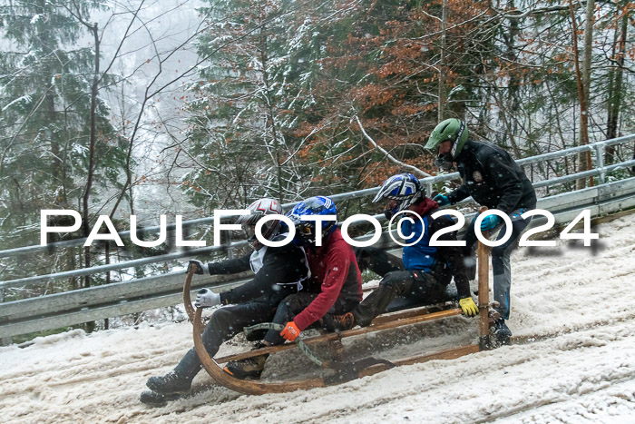 53. Hornschlittenrennen Partenkirchen, 06.01.2024