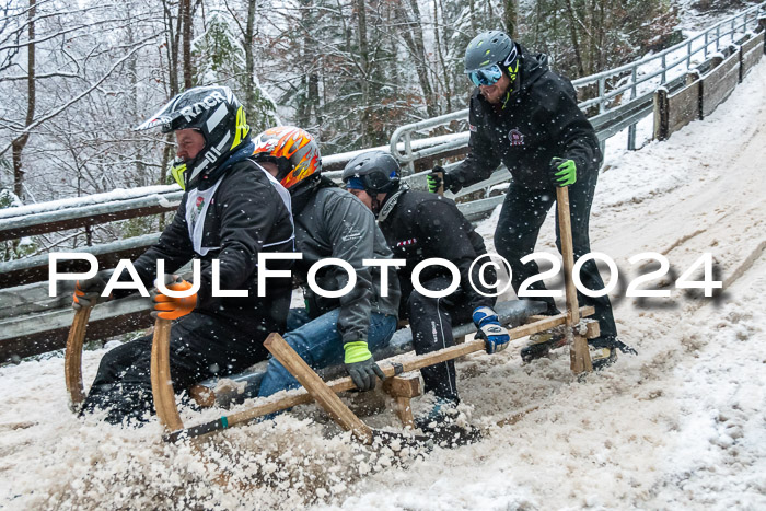 53. Hornschlittenrennen Partenkirchen, 06.01.2024