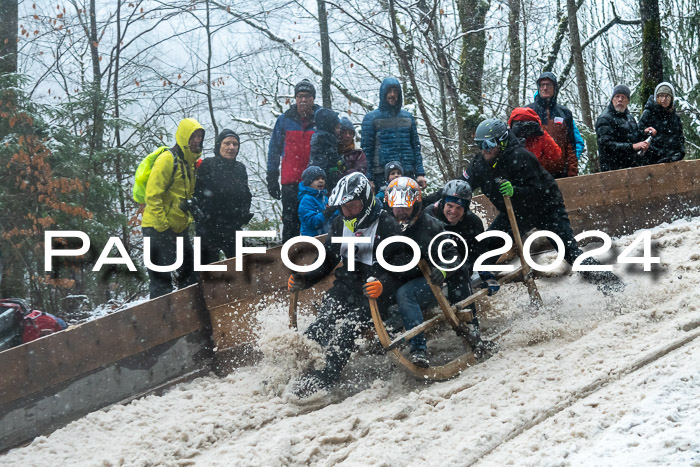 53. Hornschlittenrennen Partenkirchen, 06.01.2024