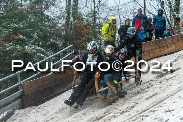 53. Hornschlittenrennen Partenkirchen, 06.01.2024
