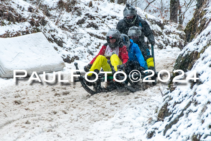 53. Hornschlittenrennen Partenkirchen, 06.01.2024