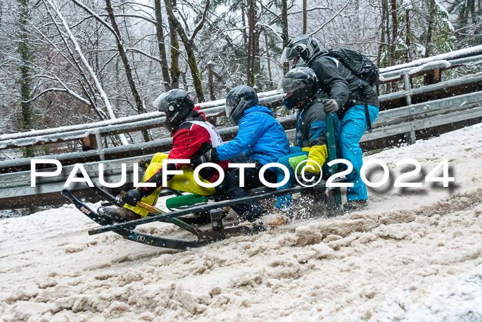 53. Hornschlittenrennen Partenkirchen, 06.01.2024