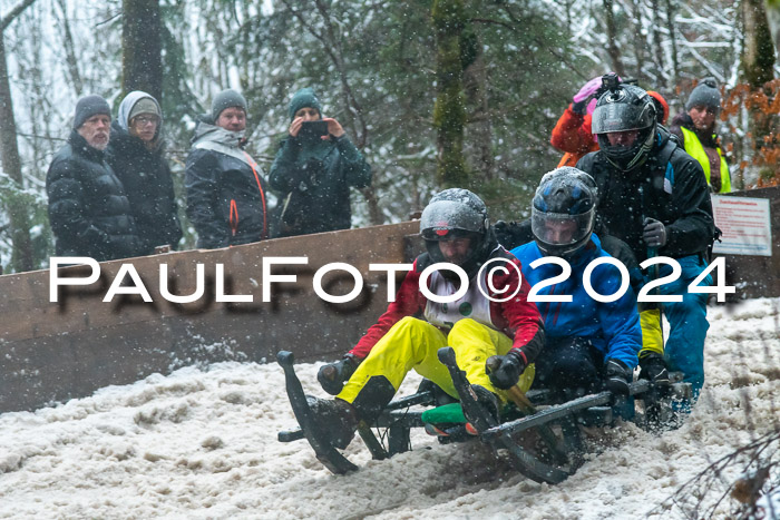 53. Hornschlittenrennen Partenkirchen, 06.01.2024