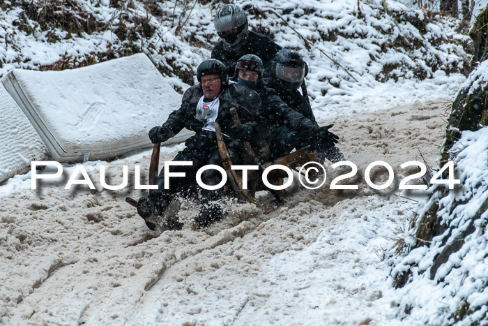 53. Hornschlittenrennen Partenkirchen, 06.01.2024