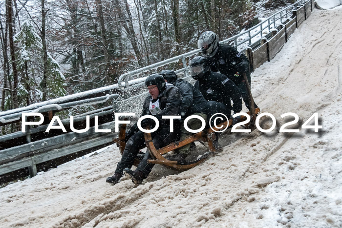 53. Hornschlittenrennen Partenkirchen, 06.01.2024
