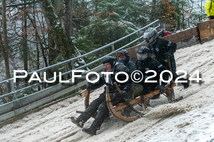 53. Hornschlittenrennen Partenkirchen, 06.01.2024