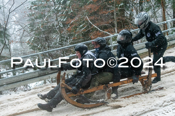 53. Hornschlittenrennen Partenkirchen, 06.01.2024