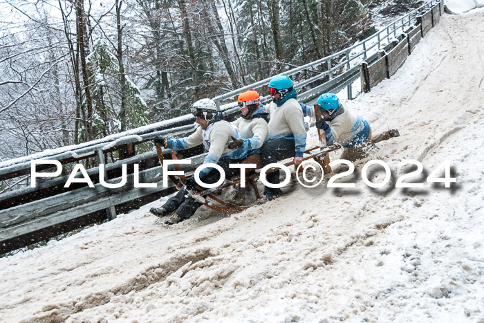 53. Hornschlittenrennen Partenkirchen, 06.01.2024