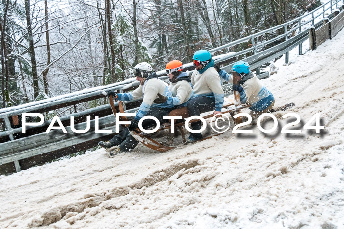 53. Hornschlittenrennen Partenkirchen, 06.01.2024