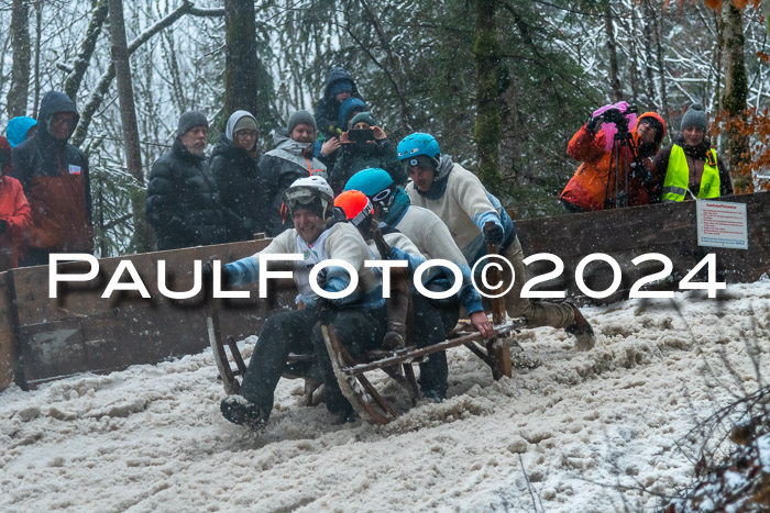 53. Hornschlittenrennen Partenkirchen, 06.01.2024