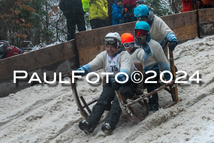 53. Hornschlittenrennen Partenkirchen, 06.01.2024