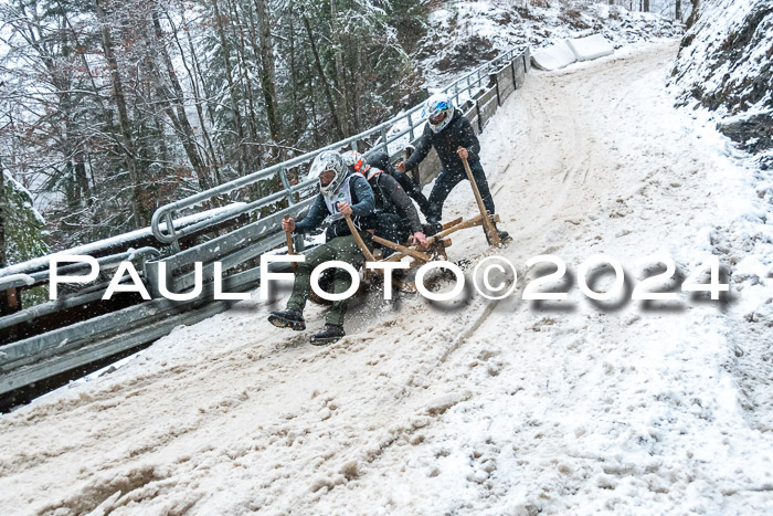 53. Hornschlittenrennen Partenkirchen, 06.01.2024