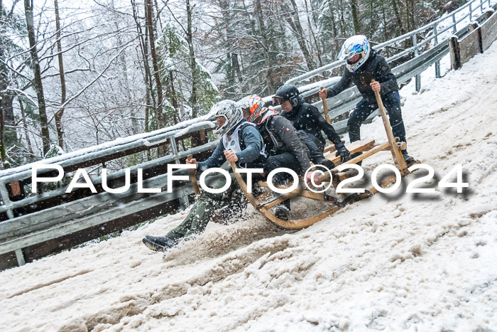 53. Hornschlittenrennen Partenkirchen, 06.01.2024