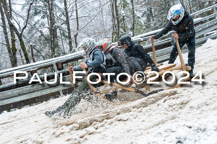 53. Hornschlittenrennen Partenkirchen, 06.01.2024
