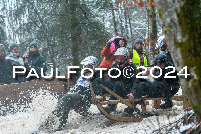 53. Hornschlittenrennen Partenkirchen, 06.01.2024