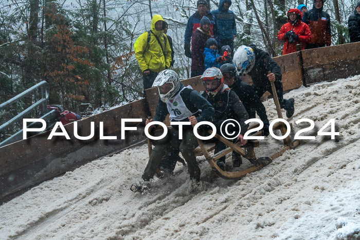 53. Hornschlittenrennen Partenkirchen, 06.01.2024