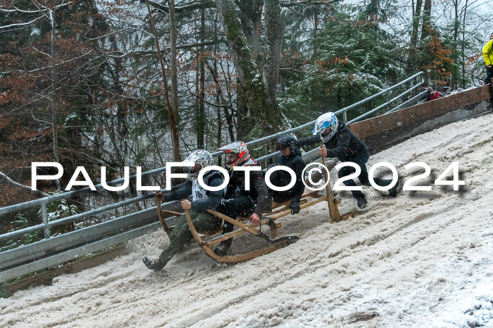 53. Hornschlittenrennen Partenkirchen, 06.01.2024