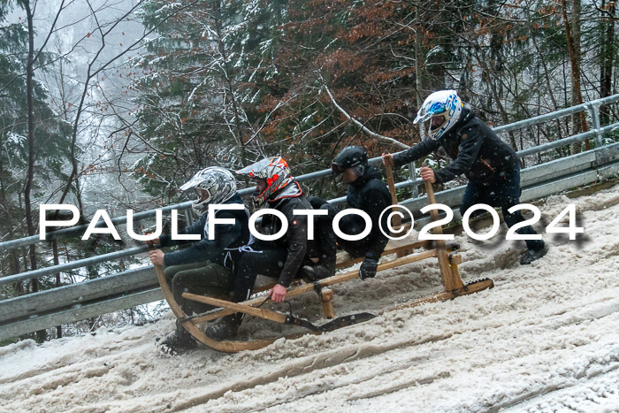 53. Hornschlittenrennen Partenkirchen, 06.01.2024