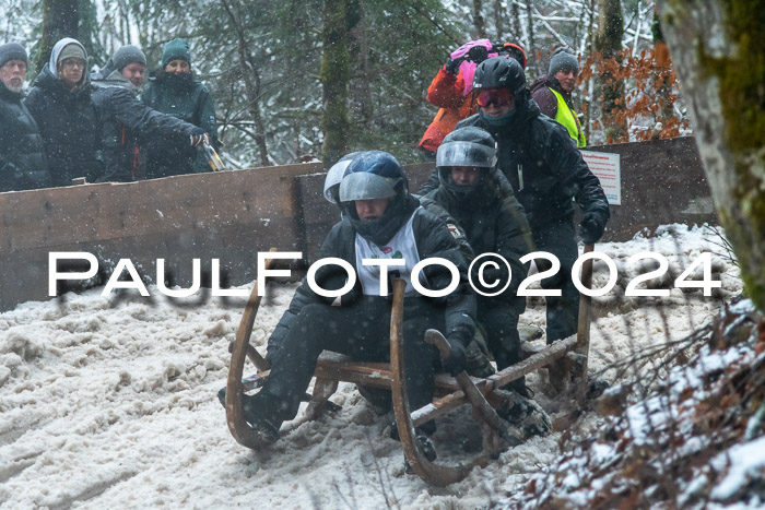 53. Hornschlittenrennen Partenkirchen, 06.01.2024