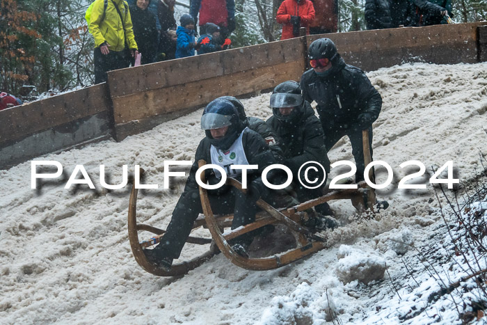 53. Hornschlittenrennen Partenkirchen, 06.01.2024