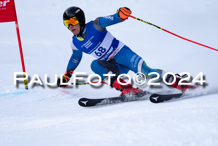 Bayerische Schülermeisterschaft RS 21.01.2024, Lenggries